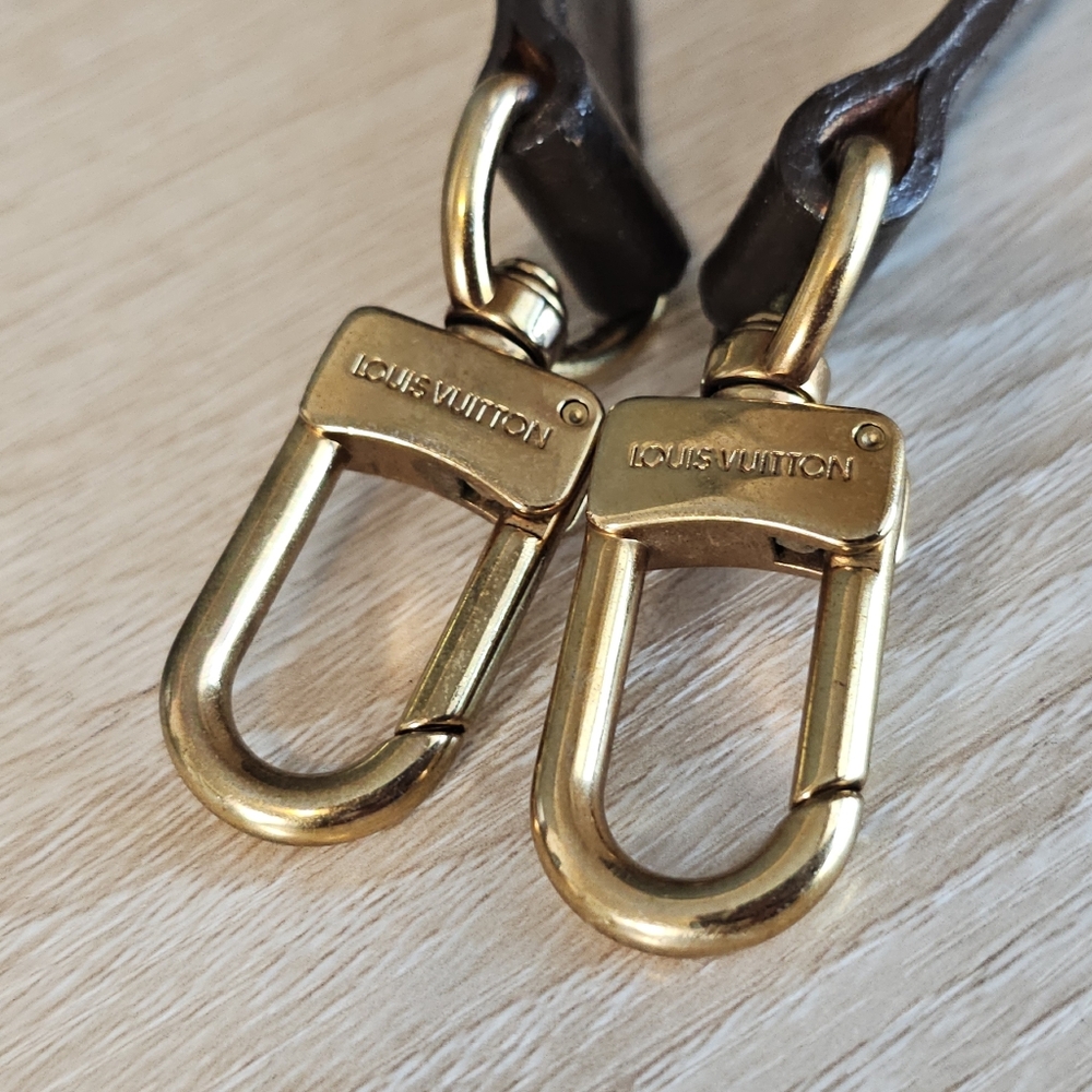 Authentic LOUIS VUITTON Vachetta Leather Strap - Picture 6 of 7